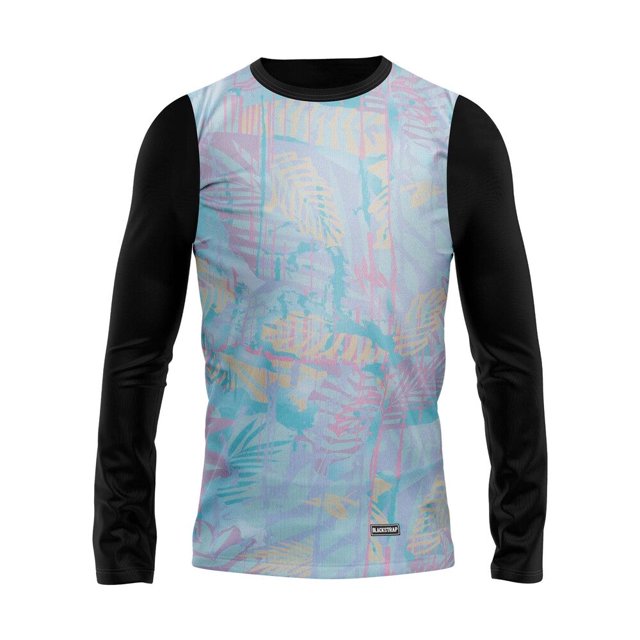 BLACKSTRAP Kid's Therma Crew Baselayer Top Safari Pastel, L