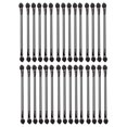 thumbnail image 1 of 30Pcs Disposable Eyeshadow Brush Double-Sided Eyeshadow Brush Makeup Tool Black, 1 of 8