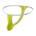 thumbnail image 1 of DPTALR Men's Summer Breathable Mesh Solid Color Thong Sexy Mesh Breathable Panties, 1 of 2