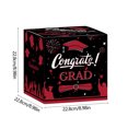 thumbnail image 3 of Wzzjkit Graduation Card Box, Congrats Grad Boxes Class Graduation Gift, Cards Box for Graduation Decorations Favors Party Supplies Props, 3 of 6