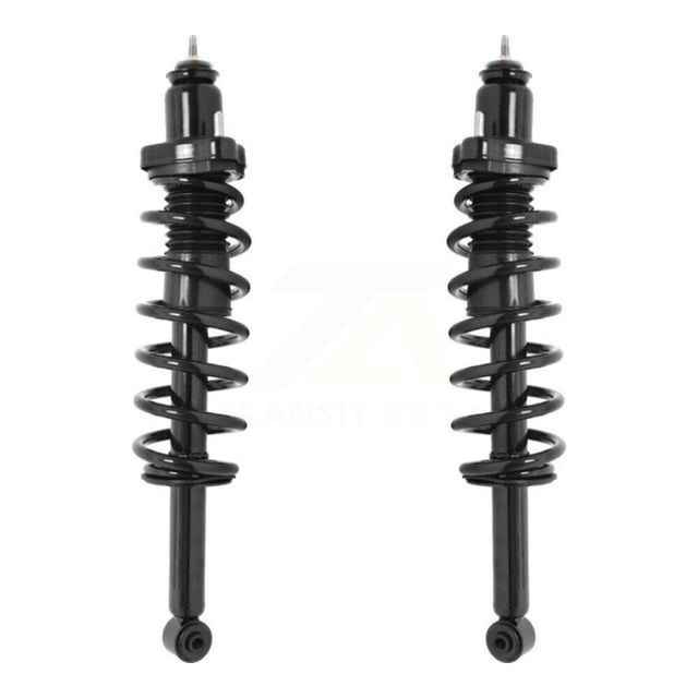 Transit Auto Rear Complete Suspension Shocks Strut and Coil Spring Mount Assemblies Pair for Car 2009-2010 Dodge Journey - Left Right Side (Driver Passenger) K78A-100251