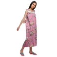 thumbnail image 2 of Moomaya Chemise de Nuit à Manches pour Femmes, Imprimée, en Coton, 2 of 5
