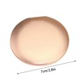 thumbnail image 3 of Folding Makeup Pocket Purses Portable Metal Colorful Fashion Double Round For Travel,Yellow Makeup Magnifying Glass, 3 of 7