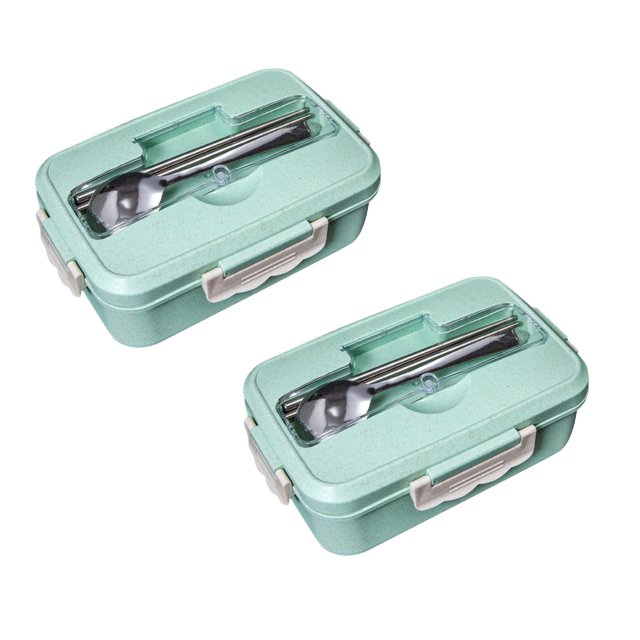 Lunchbox Insulated Lunchbox Cutlery Set Portable Lunchbox Student Lunchbox Fresh Preserved Lunchbox With Cutlery Set Portable Lunchbox Sealed Lunchbox Student Compartmentalised