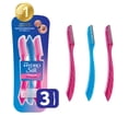 thumbnail image 1 of Schick Hydro Silk Touch-Up Exfoliating Eyebrow Razor & Precision Trimmer, 1 of 17