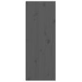 thumbnail image 5 of vidaXL Armoire Murale Gris 30x30x80 cm Pin Massif, 5 of 5