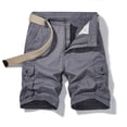 thumbnail image 2 of Diufon Men's Athletic Shorts Drawstring Waisted Outdoor Sport Shorts Spring Summer Hiking Shorts with Pockets, 2 of 3