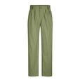 thumbnail image 5 of AherBiu Pantalon Habillé pour Homme Rétro à Taille Extensible, Jambe Droite, avec Poches, Pantalon Classique Ajusté, 5 of 5