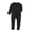 #297-Black, variant on Cowsor Organic Cotton Baby Footie Pajamas Newborn Soft Zip Sleeper