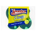 thumbnail image 1 of Spontex Easy Sponge Scourers (Lot de 2), 1 of 1