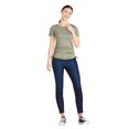 thumbnail image 2 of George Women's Side Ruched Tee, 2 of 6