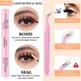 thumbnail image 3 of DIY Lash Extension Kit, Lash Cluster 72 Pcs with 72h Strong Hold Lash Bond and Seal + Cluster Eyelashes Applicator Tool Eyelash Extensions Kit for Self Applicator at Home, 3 of 10