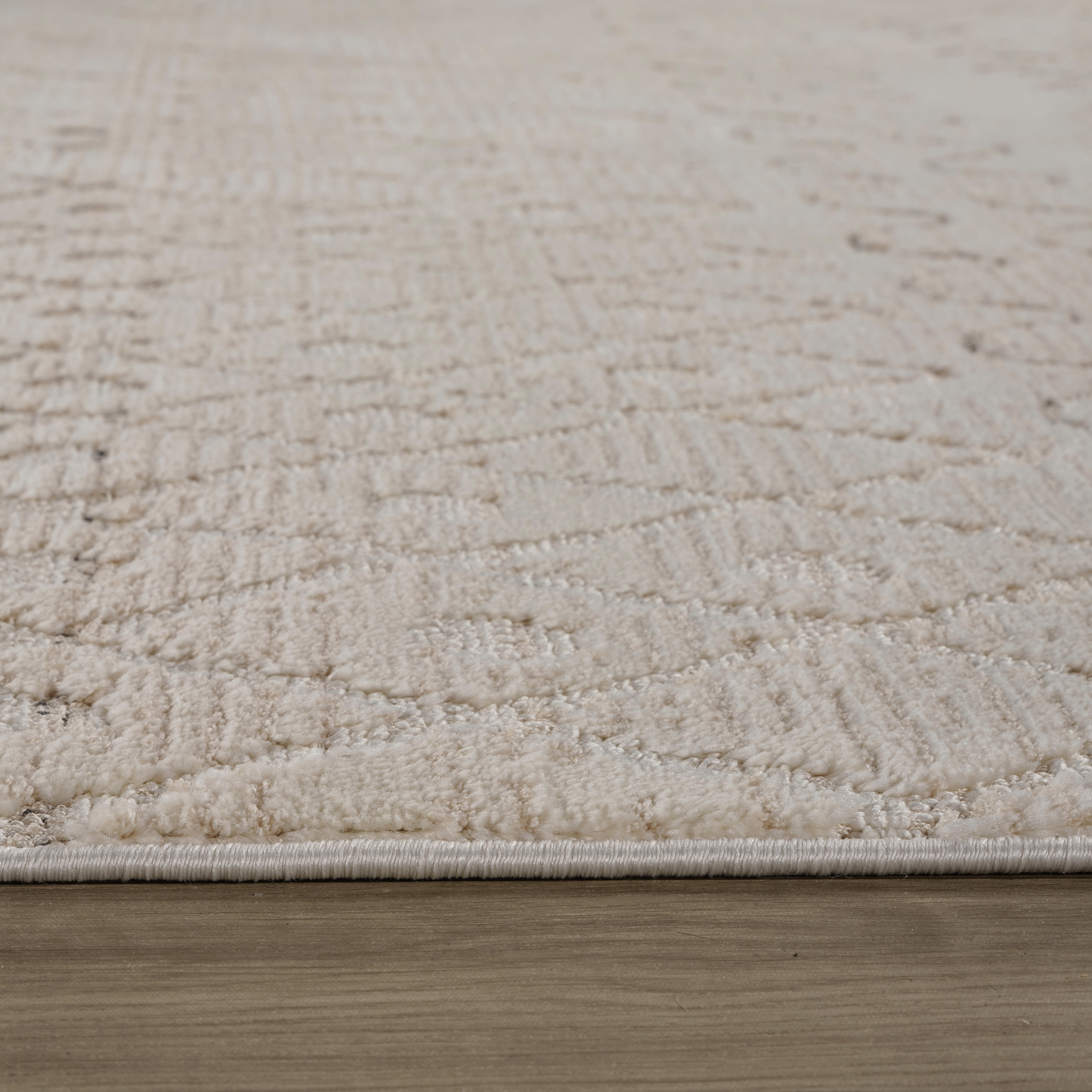 Rug Branch Astra Boho Indoor Area Rug, Beige Cream, Abstract - Living Room, Bedroom, Dining Room, and Kitchen