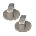 thumbnail image 1 of Oleegame 2PC Trashcans For Bedroom Oven Knobs Control Cooker Universal Alloy Stove 4Pcs Kitchen，Dining & Bar Brown, 1 of 3