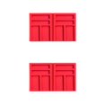 thumbnail image 1 of QualitChoice Painting Point Drill Tray Multi-Boat Beading Storage Tray Point Drill Pen Drill Clay Organizer Storage Box DIY Craft Red storage tray 2Set, 1 of 6