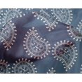 thumbnail image 5 of oneOone Silk Tabby Blue Fabric Block Sewing Craft Projects Fabric Prints By Yard 42 Inch Wide, 5 of 5
