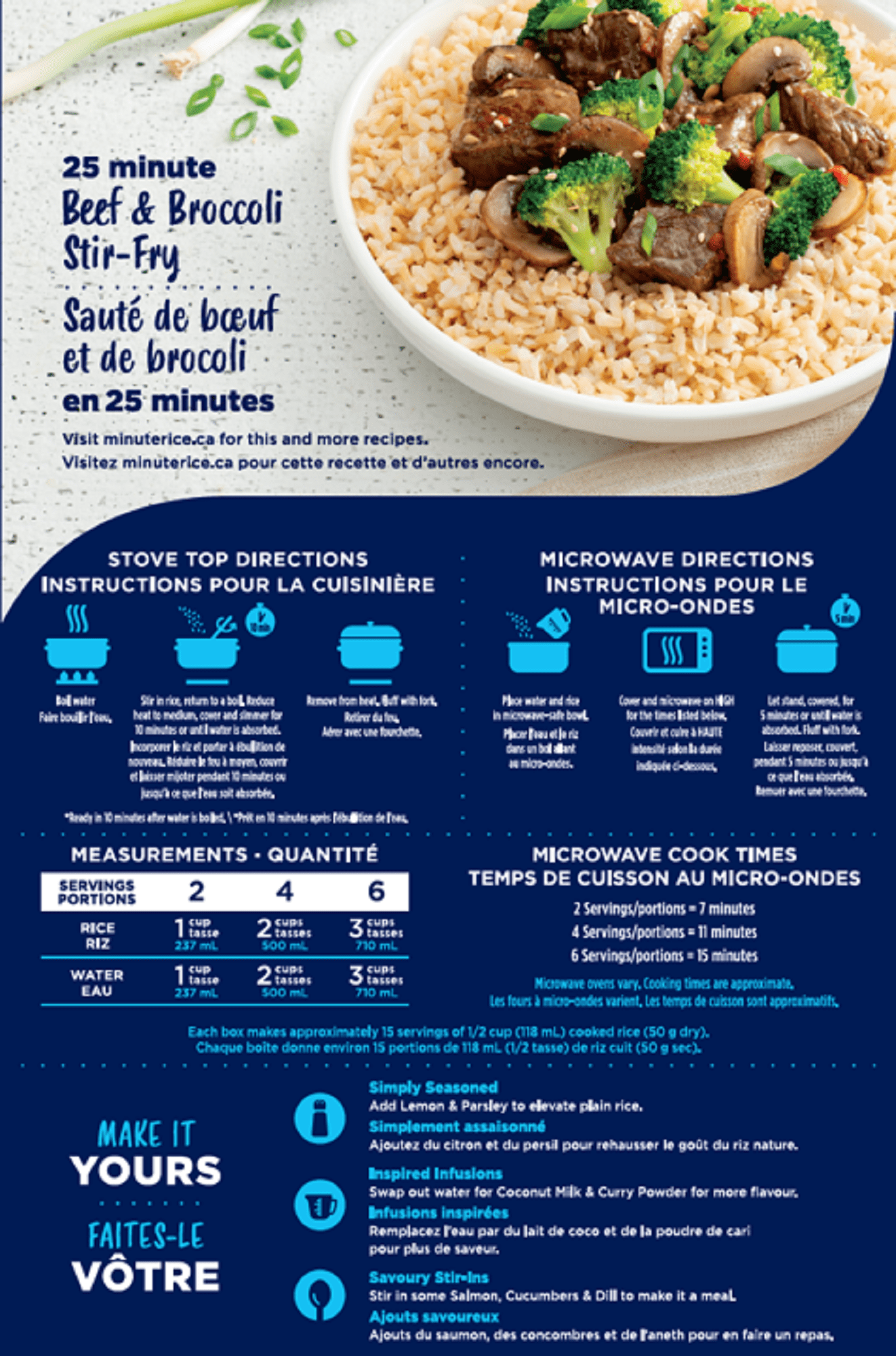 Riz brun à grains entiers Minute Rice®, 600 g
