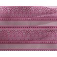 thumbnail image 4 of oneOone Georgette Viscose Fabric Leaves & Chevron Block Printed Fabric 1 Yard 42 Inch Wide, 4 of 4