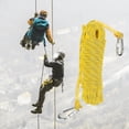 thumbnail image 1 of Skid Resistance Stable Climbing Rope, Survival Cord, Polyester  Backup For Escape Outdoor Sports Activities Hiking, 1 of 8