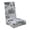 Gray with green and black floral pattern, variant on Sale Today Clearance! Household Modern Universal Wind Chair Cover