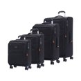 thumbnail image 1 of JUMP Moorea) ( Ensemble de Bagages 4 Pcs Collection Chef-D'œuvre Française Ultraléger, Extensible avec Serrure TSA, 1 of 8