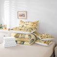 thumbnail image 4 of Erosebridal Retro Dragonfly Bedding Full Size, Flying Animal Bedding Sets Full Size, Rustic Boho Decor, 7pcs, 4 of 5