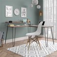 thumbnail image 2 of Ameriwood Home Haven L Desk with Riser, Black Oak, 2 of 9