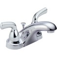 thumbnail image 1 of Robinet de lavabo Peerless à deux manettes centrales en chrome, 1 of 2