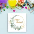 thumbnail image 4 of Vaidha Leaf Themed Party Disposable Tableware Set Theme Party Tableware Set Disposable Decorative Tableware Paper Set, 4 of 5