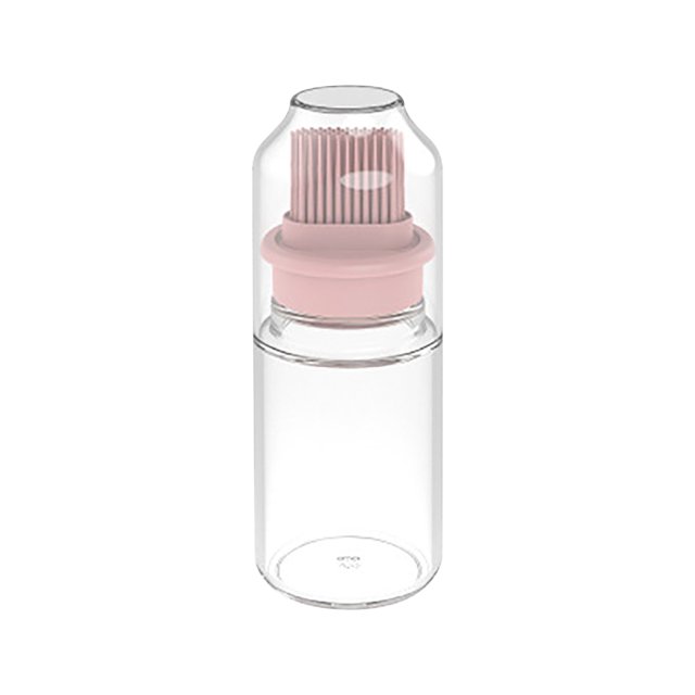 Bouteille d'Huile en Silicone avec Pinceau Intégré