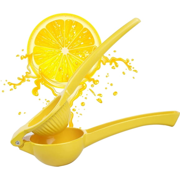 Petit Presse-Agrumes Manuel à Main, Extracteur de Jus Frais, Presse à Main en Métal Robuste pour Agrumes, Aléseuse Sans Graines Ni Pulpe, Facile à Nettoyer pour Aliments, Boissons, Maison, Cuisine, Bar, Commercial