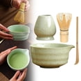 thumbnail image 1 of Matcha Whisk Set 5PCS Matcha Set Includes Matcha Bowl With Spout Chasen Whisk With Ceramic Holder Matcha Matcha Kit For For Matcha Lovers, 1 of 9
