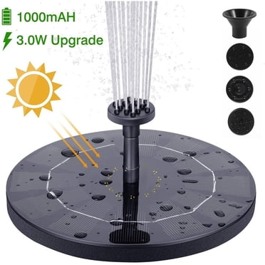 Willstar 150L/h Solar Fountain Pump for Bird Bath Garden Back Yar