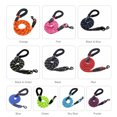 thumbnail image 1 of Strong 5ft Reflective Dog Leash Strong Dog Leash with Comfortable Padded Handle Traction Rolled Dog Leads Anti-Slip Handle Dog Leash Rope for Large and Medium Pets, 1 of 7