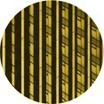 thumbnail image 1 of Ahgly Company Machine Washable Indoor Round Transitional Midnight Gray Area Rugs, 7' Round, 1 of 7