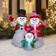 thumbnail image 4 of Christmas Airblown Snowman Family, 4 of 6