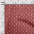 thumbnail image 2 of oneOone Popeline de Coton Bordeaux Tissu Chaussettes Rétro Projets d'Artisanat Tissu de Déco Imprimé au Yard 42 Pouces de Large, 2 of 5