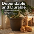 thumbnail image 3 of Sunnydaze Jardinière d'Extérieur à Double Paroi Résistante aux Intempéries en Anjelica - 20 Pouces - Fini Rouille, 3 of 10
