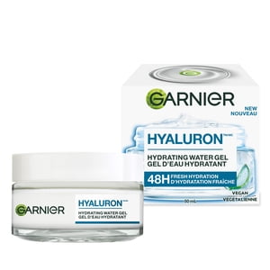 Garnier Hyaluron Barrier Repair Water Gel, 48H Hydration, 50 mL