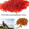 thumbnail image 3 of Leurres Souples en Silicone Ver Rouge Ver de Terre Caoutchouc L7W4 Crevette Basse, 3 of 9