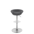 thumbnail image 2 of CorLiving Round Open Back Adjustable Fabric Barstool, set of 2, 2 of 8