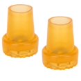 thumbnail image 1 of Crutch Covers Pads, Protection Effect Crutch Feet Covers Wear Resistant Round Foot Design  For Outdoor For Canes For Indoor Orange, 1 of 8
