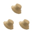 thumbnail image 4 of VONKY Bucket Hat For Sun Protection Headgear For Outdoor Adventure Caps Stylish Protection Casual Comfort Outdoor Activities khaki 3Set, 4 of 6