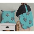 thumbnail image 5 of Soimoi Rayon Fabric Leaves Block Decor Fabric Printed Yard 42 Inch Wide, 5 of 5