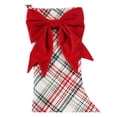 thumbnail image 3 of Temps de vacances Plaid Bow Bas, 21 pouces, multi couleur, 3 of 4