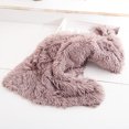 thumbnail image 4 of Baohd Soft And Fury Dogs Blanket - Warmth Anywhere Machine Washable Portable Snuggler Blanket For Pets Quick-drying Multicolor Light Grey 56*36CM,Light Grey 1Set, 4 of 6