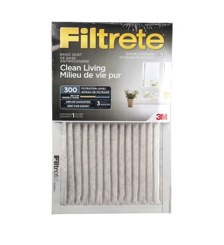 Filtrete™ Clean Living Basic Dust Filter, MPR 300