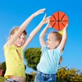 thumbnail image 2 of CNKOO 2 Sets/6pcs Inflatable Balls Kids Rugby Basketball and Soccer Ball with 2 Pumps, 2 of 6