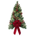 thumbnail image 1 of Haute Decor 28 Pouces Pré Allumé Easy Hang Noël Wall Tree Batterie, 1 of 5