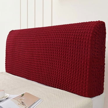 Stretch Bed Headboard Cover,Bubble Cotton Ssoft Fluffy Upholstered Head Board Cover Removable Universal Headboard Slipcover Dustproof Protector Cover for Bedroom Décor